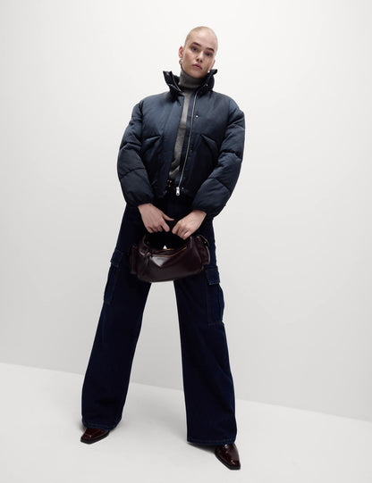 Saten Thermowarmth™ Puffer Mont