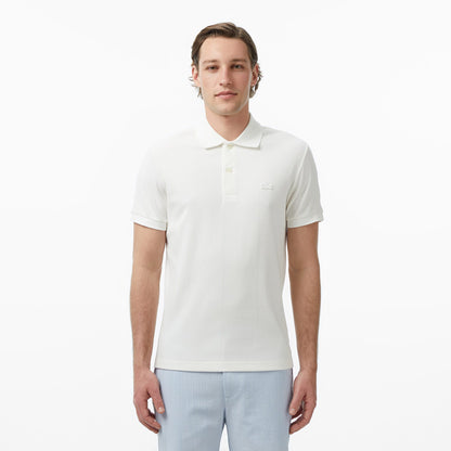 Lacoste Classic Fit Erkek Beyaz Polo