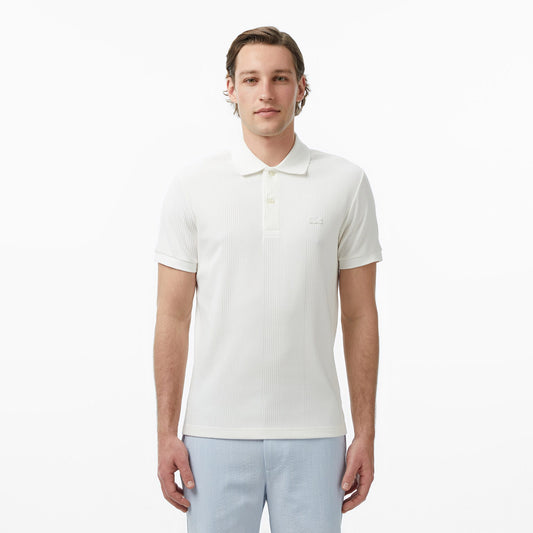 Lacoste Classic Fit Erkek Beyaz Polo
