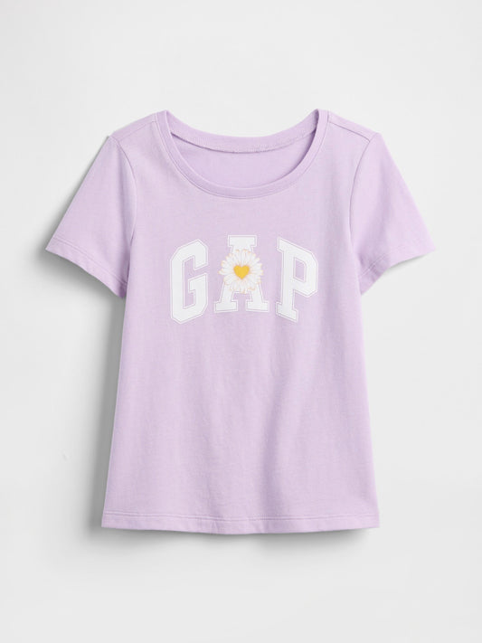 Lila Babygap Logo T-shirt