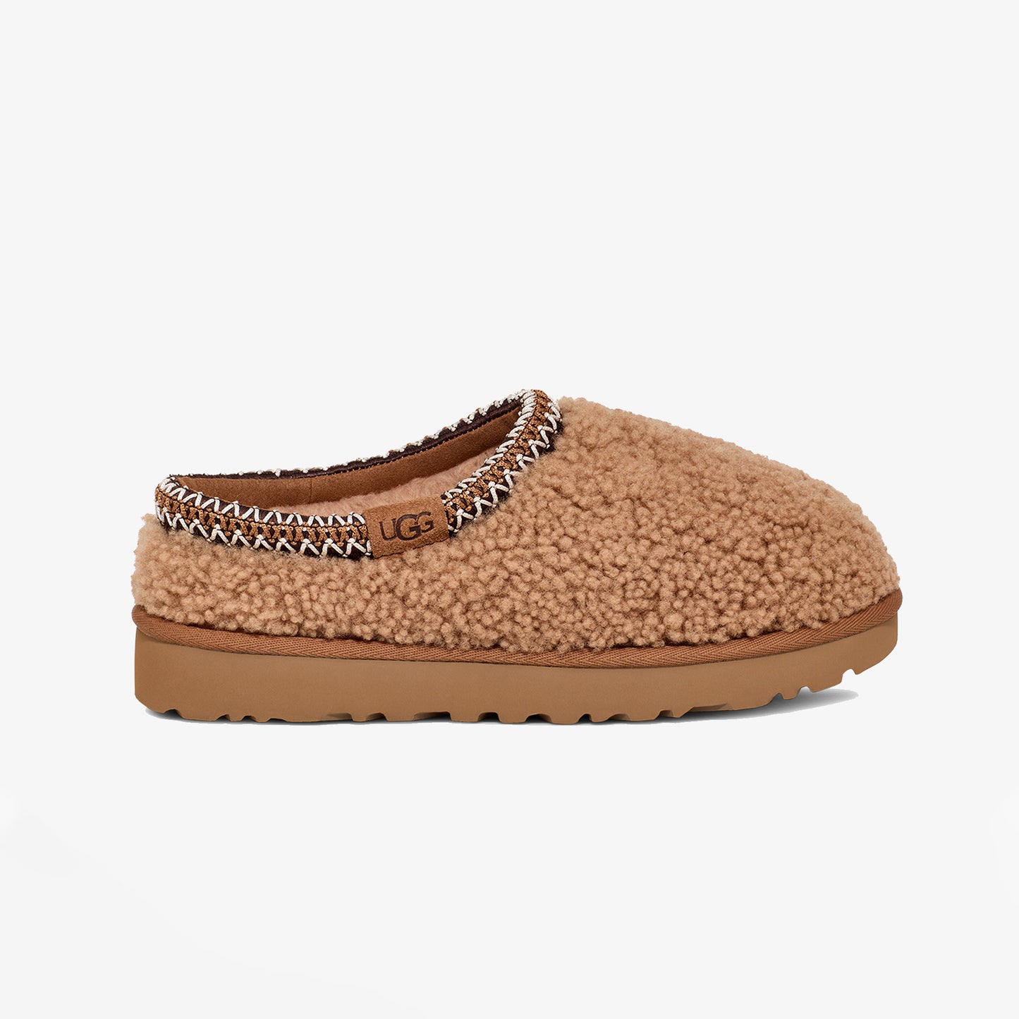 Ugg Tasman Maxi Curly Kadın Kahverengi Terlik