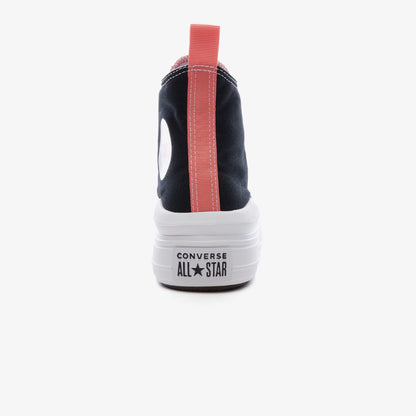 Converse Chuck Taylor All Star Move Canvas Platform Çocuk Siyah Sneaker