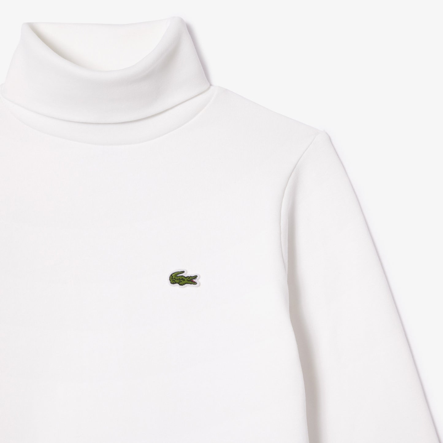 Lacoste Çocuk Bisiklet Yaka Beyaz T-shirt