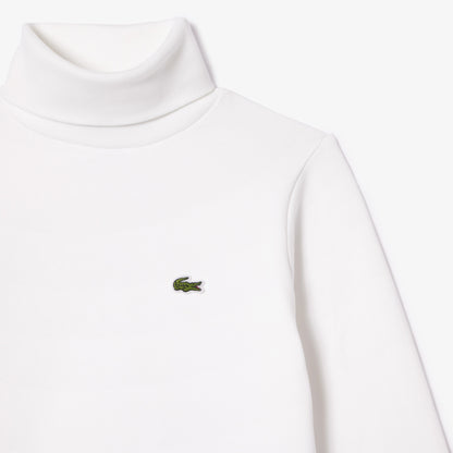 Lacoste Çocuk Bisiklet Yaka Beyaz T-shirt