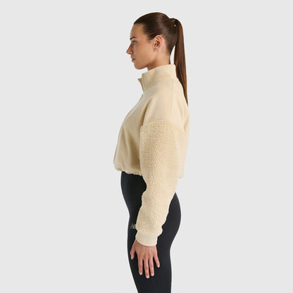 New Balance Kadın Bej Sweatshirt
