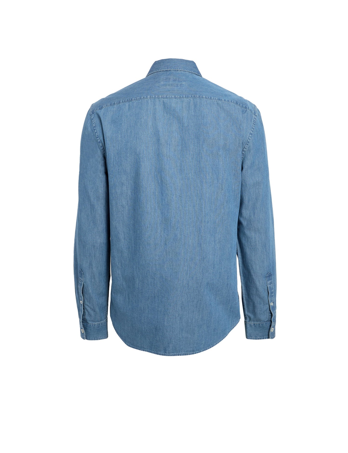 Regular Fit Uzun Kollu Denim Gömlek?