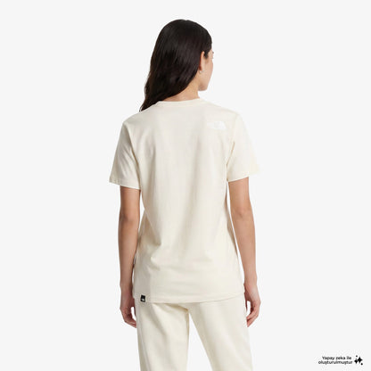 The North Face Blanca Regular Short Sleeve Kadın Beyaz T-shirt