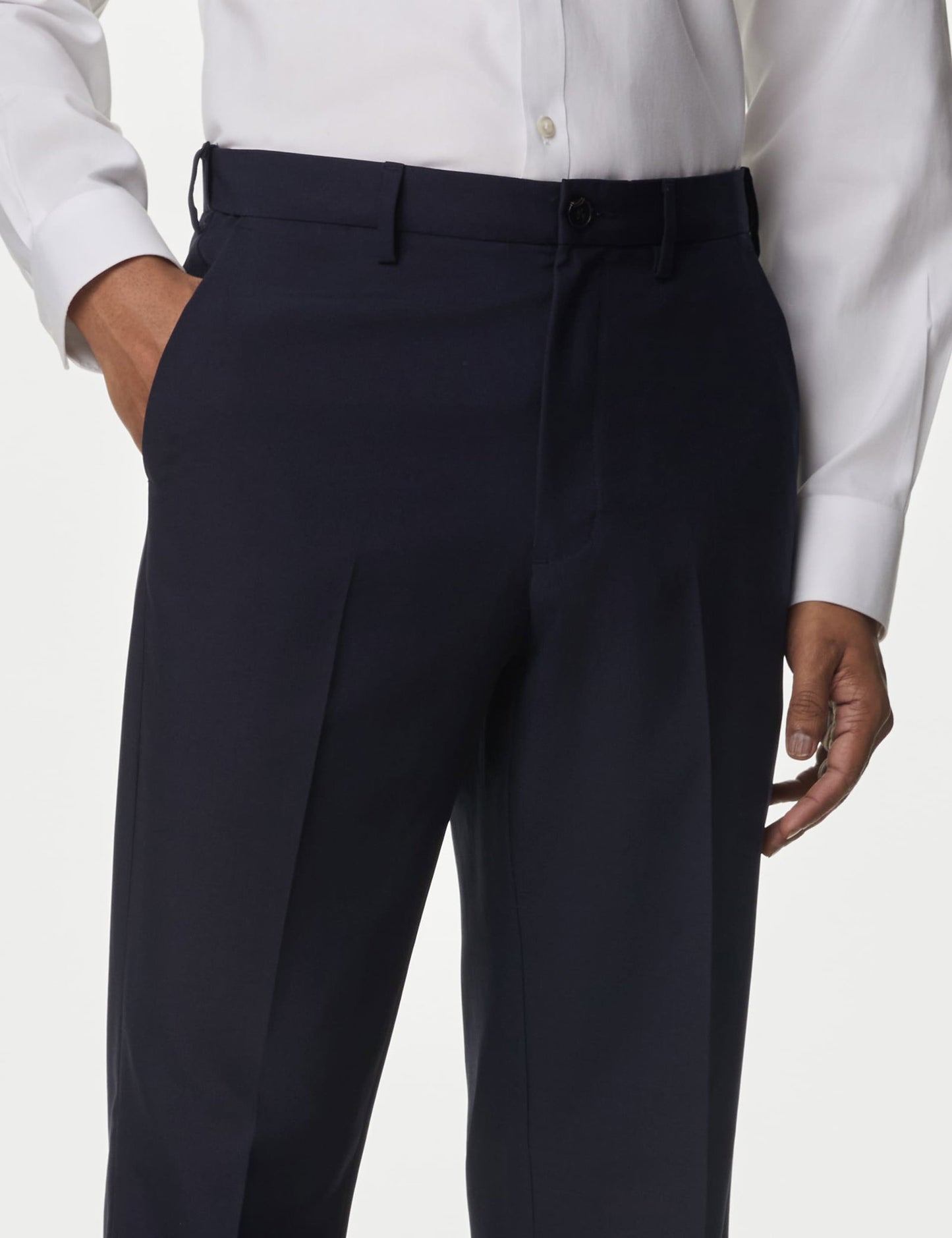Big & Tall Regular Fit Düz Ön Pantolon?