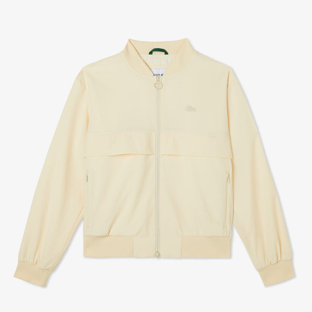 Lacoste Kadın Hakim Yaka Bej Bomber Ceket