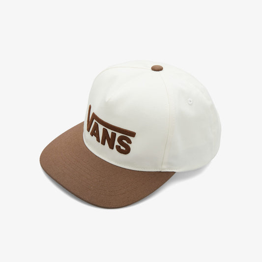 Vans Drop V Logo Unisex Kahverengi Şapka