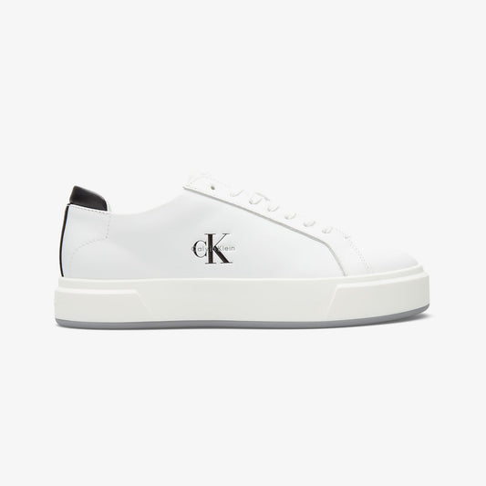 Calvin Klein Basket Cupsole Lace Up Erkek Beyaz Sneaker
