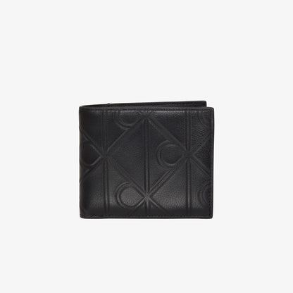 Calvin Klein Xl Emblem Emboss Billfold Erkek Siyah Cüzdan