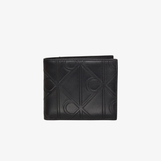 Calvin Klein Xl Emblem Emboss Billfold Erkek Siyah Cüzdan