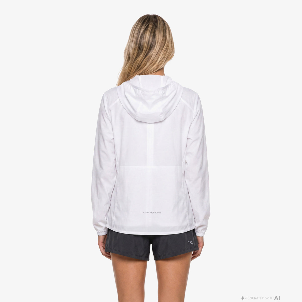 Anta Advanced Running Kadın Beyaz Sweatshirt