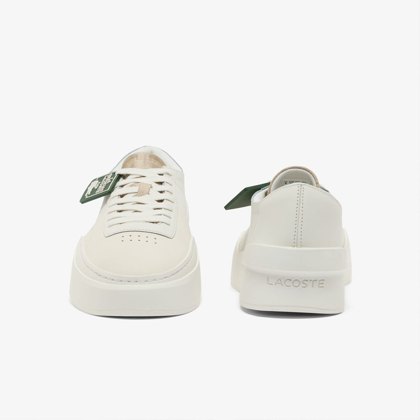 Lacoste Aura Club Leather Erkek Bej Sneaker