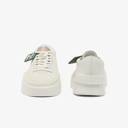 Lacoste Aura Club Leather Erkek Bej Sneaker