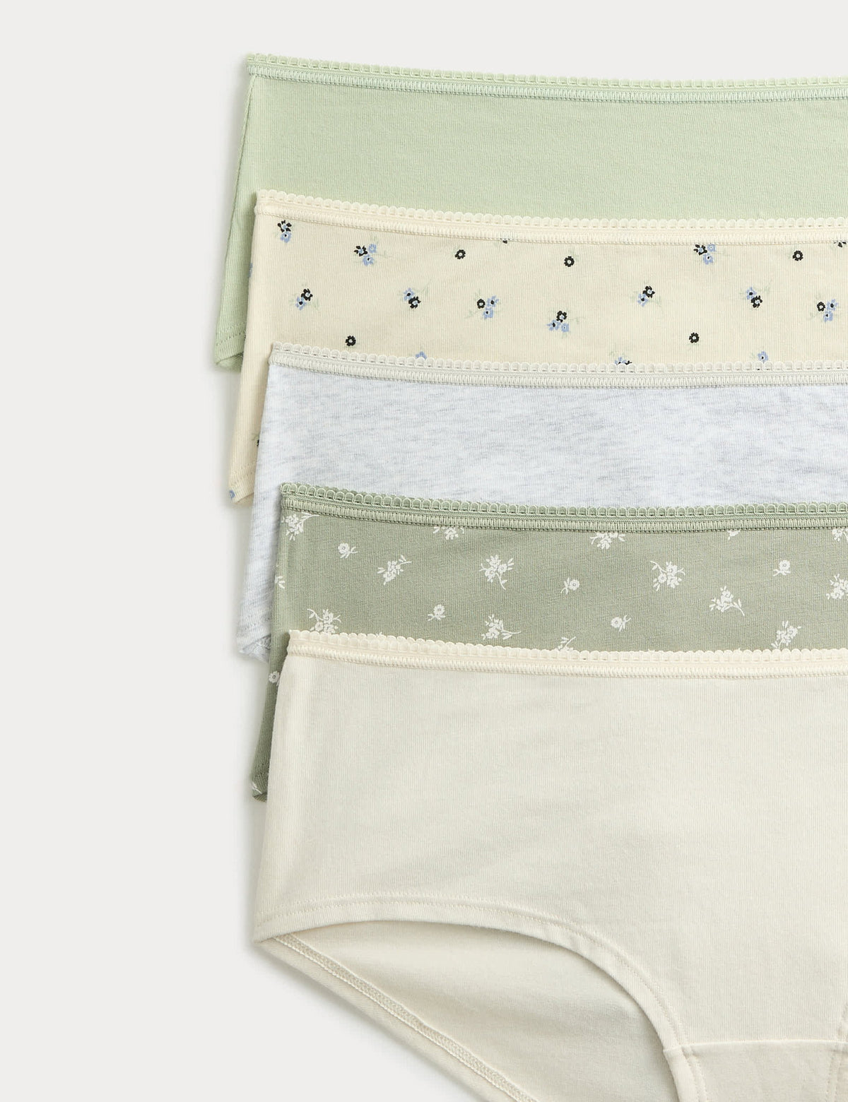 5'li Cotton Lycra:registered: Short Külot Seti