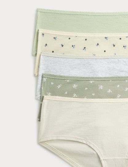5'li Cotton Lycra:registered: Short Külot Seti