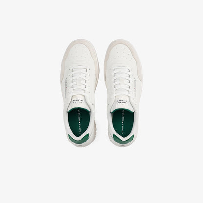 Tommy Hilfiger Low Top Mixture Erkek Beyaz Spor Ayakkabı