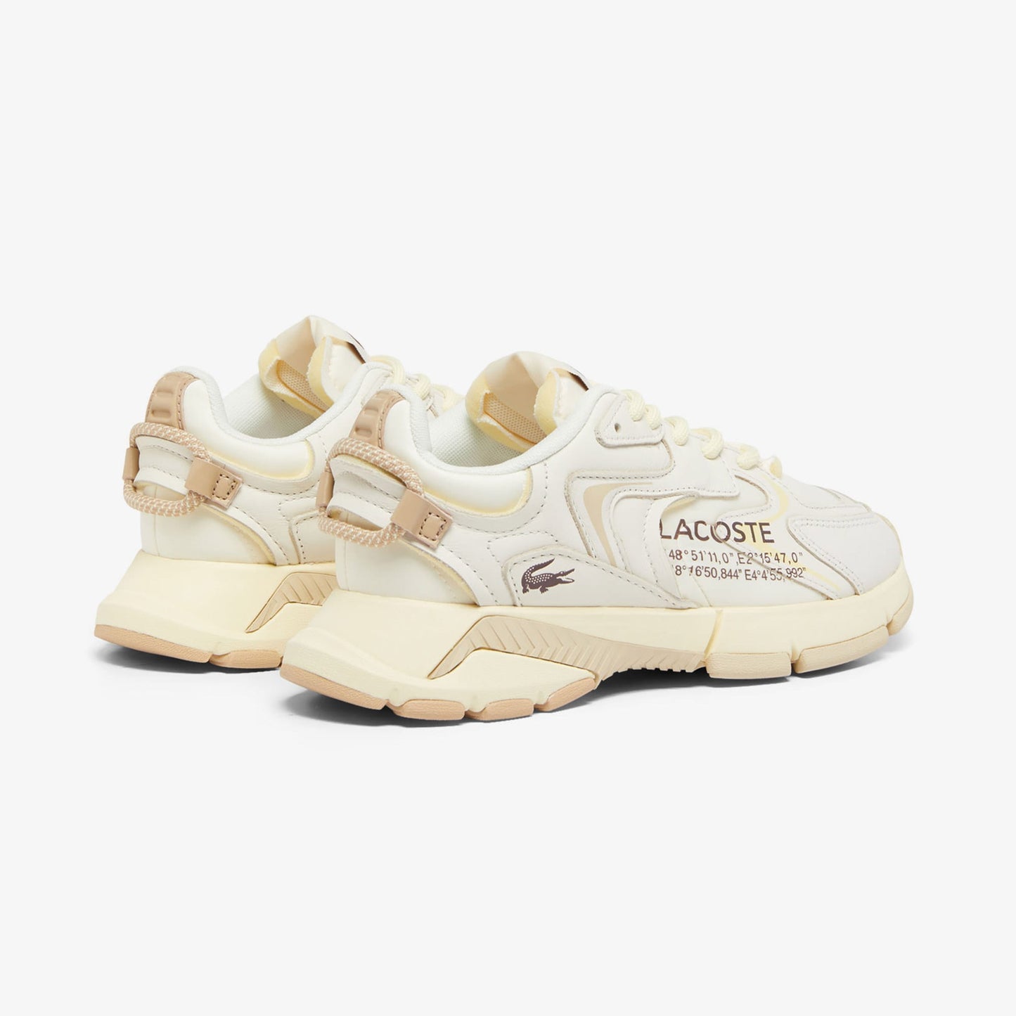 Lacoste L003 Neo Kadın Krem Sneaker