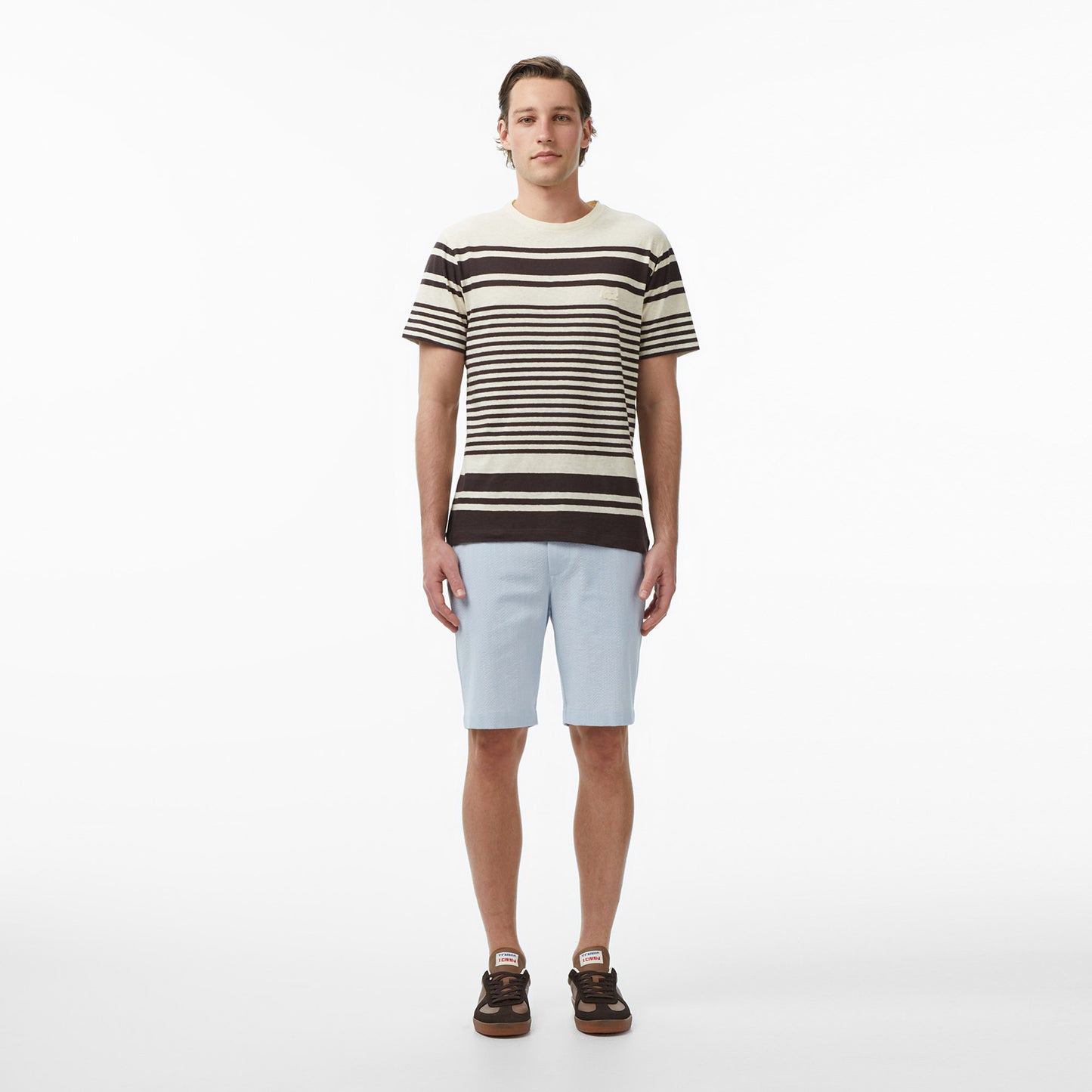 Lacoste Tapered Fit Erkek Mavi Şort