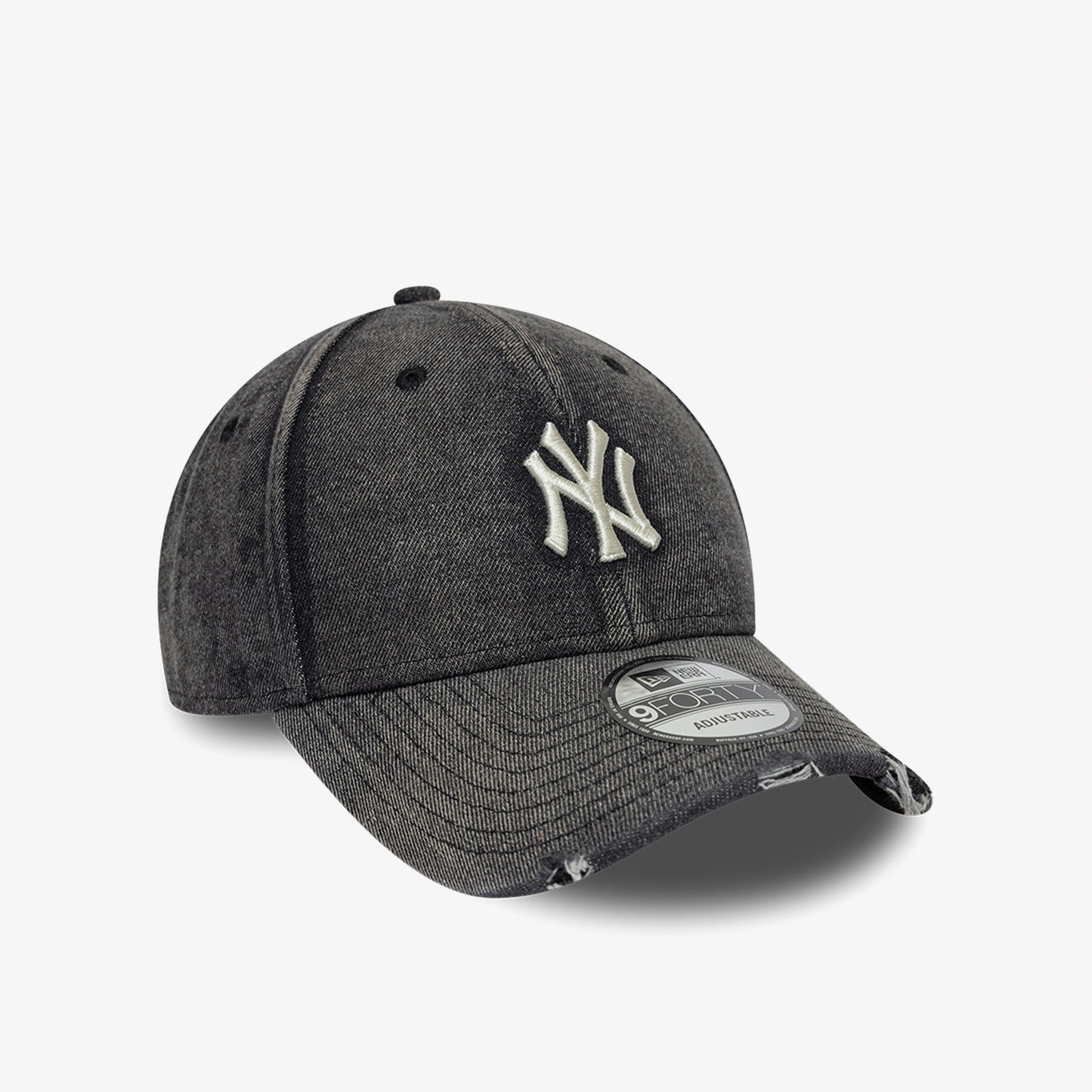 New Era Acid Wash Denim 9forty Unisex Siyah Şapka