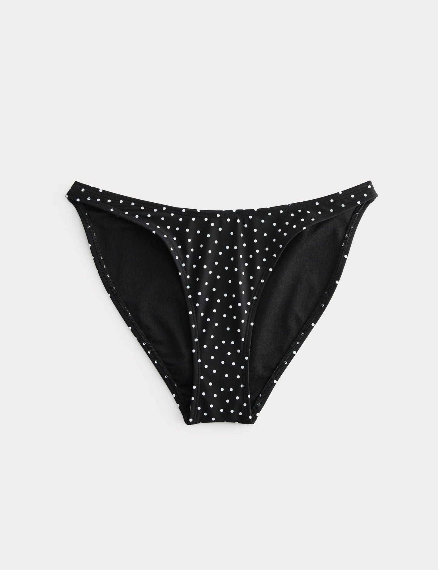 Puantiyeli Yüksek Bel Bikini Altı