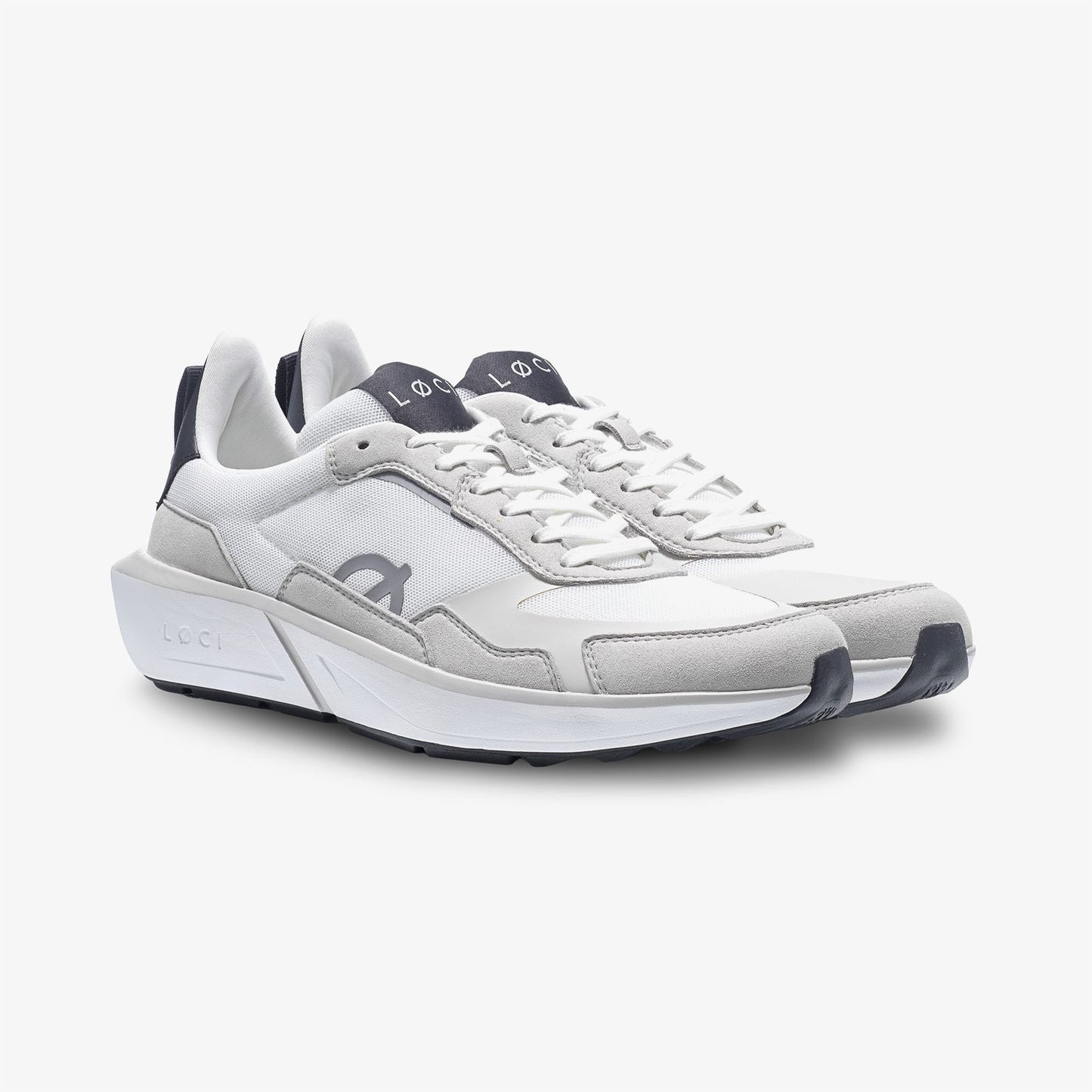 Loci Flo Unisex Beyaz/gri Spor Ayakkabı