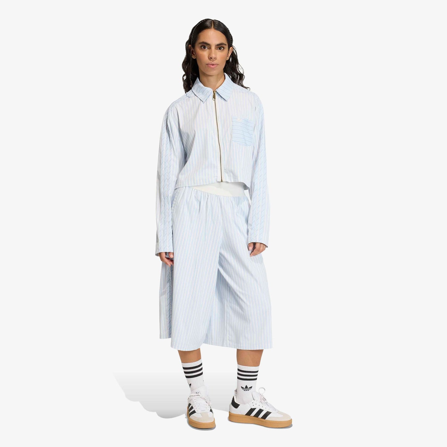 Adidas P Essential Shi Kadın Mavi Gömlek