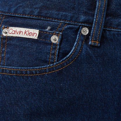 Calvin Klein Archive Mini Kadın Mavi Şort
