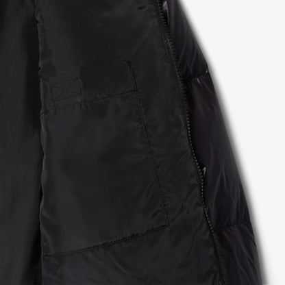Lacoste Erkek Relaxed Fit Kapüşonlu Siyah Mont