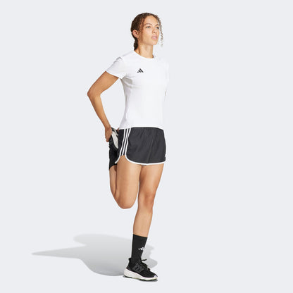 Adidas Adizero Essentials Kadın Beyaz T-shirt