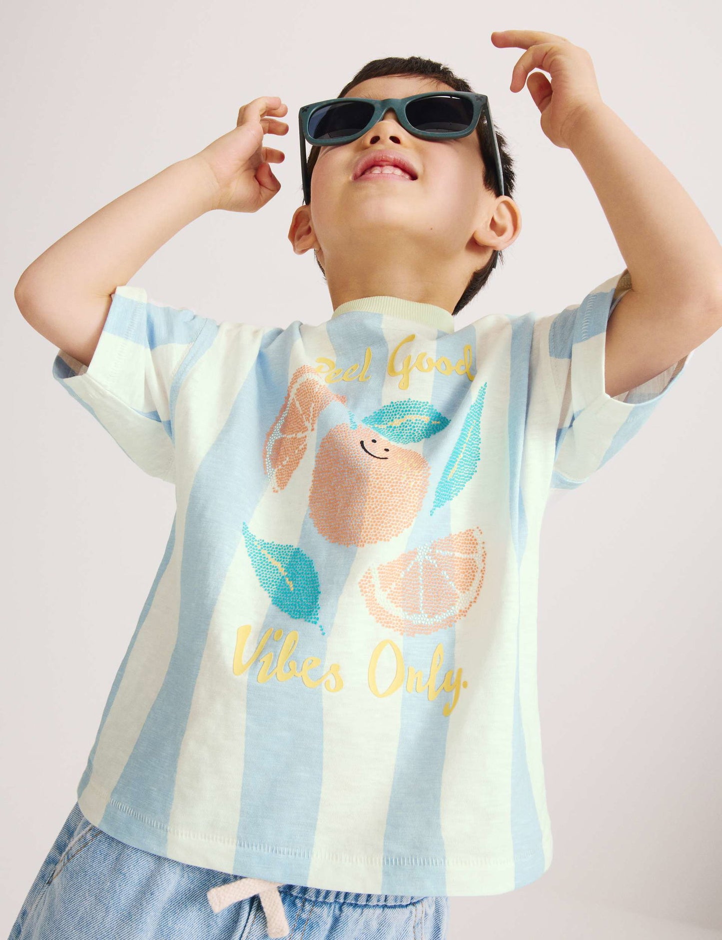 Pamuklu Desenli T-shirt