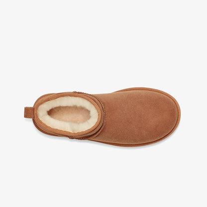 Ugg Classic Ultra Mini Chestnut Kadın Kahverengi Bot