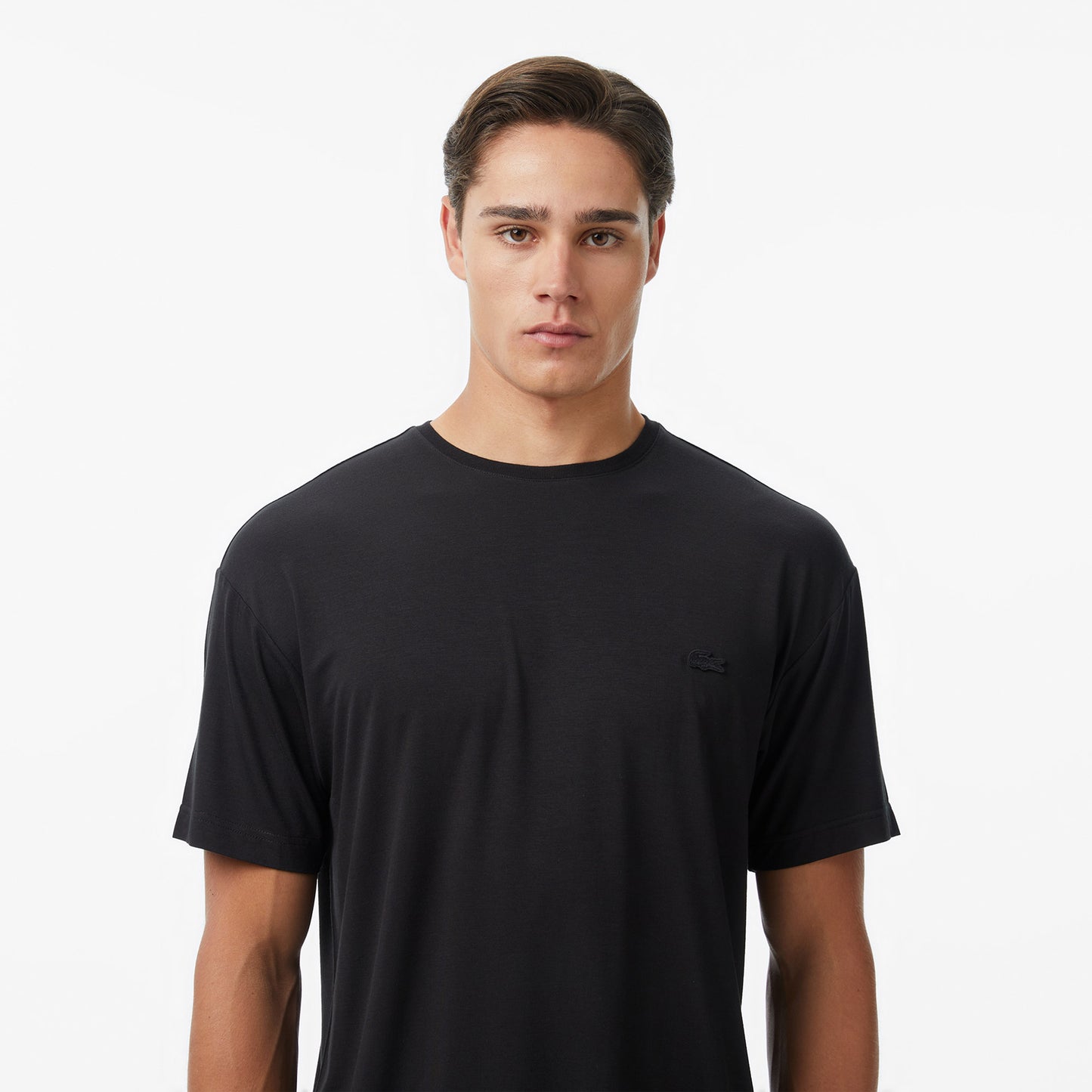 Lacoste Regular Fit Erkek Siyah T-shirt
