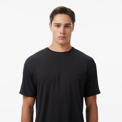 Lacoste Regular Fit Erkek Siyah T-shirt