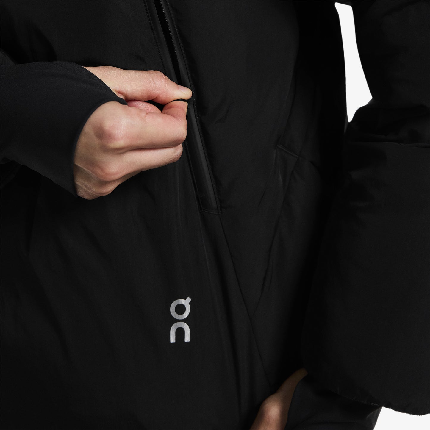 On All-day Puffer Kadın Siyah Ceket