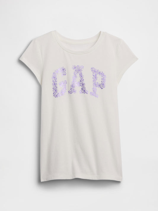 Kırık Beyaz Grafik Baskılı T-shirt