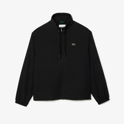 Lacoste Classic Erkek Kapüşonlu Siyah Mont