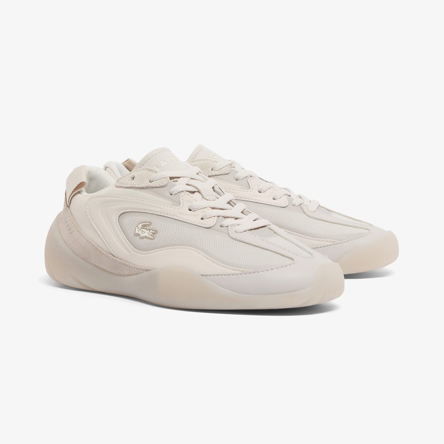 Lacoste Side Low Kadın Krem Spor Ayakkabı
