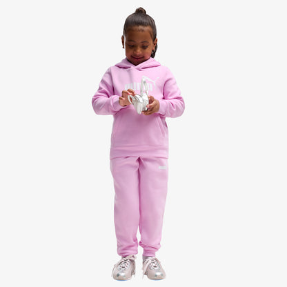 Puma Essential No.1 Logo Çocuk Pembe Eşofman Takımı