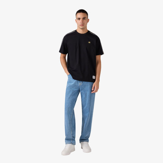 Champion Ss Erkek Siyah T-shirt