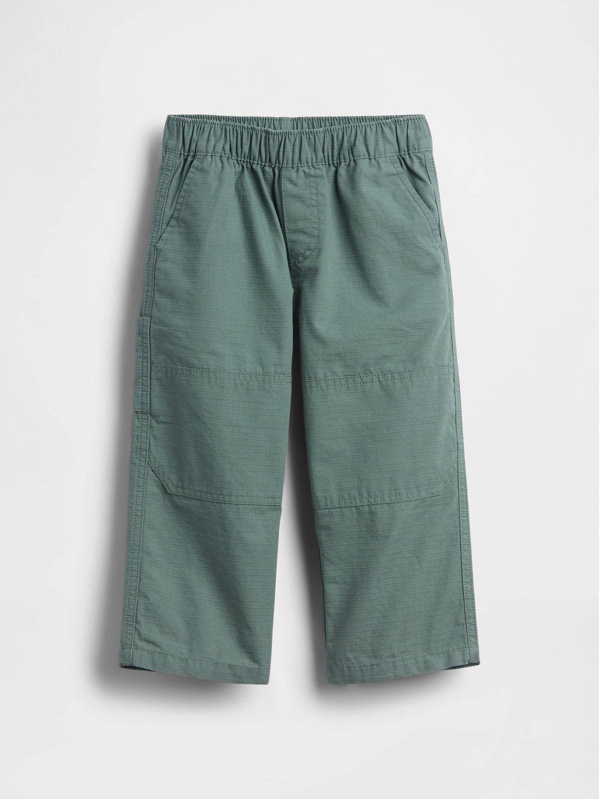 Yeşil Pull-on Baggy Double-knee Carpenter Pantolon