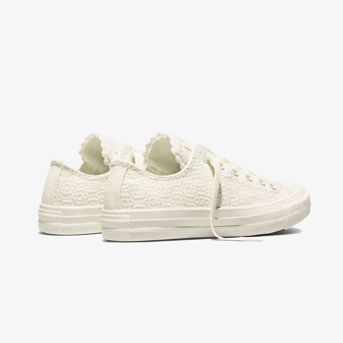 Converse Chuck Taylor All Star Unisex Çiçek Işlemeli Krem Sneaker