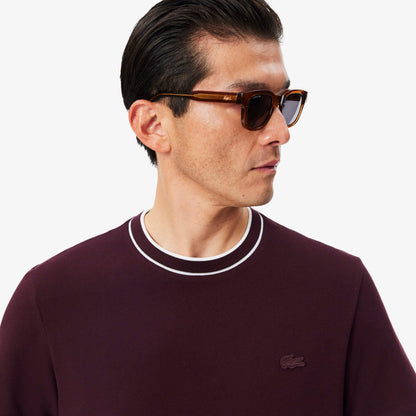 Lacoste Regular Fit Erkek Bordo T-shirt