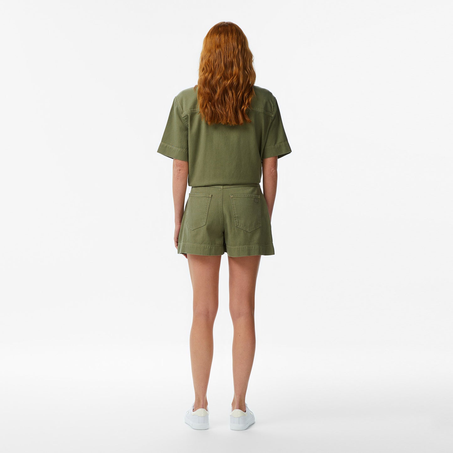 Lacoste Slim Fit Kadın Haki Şort