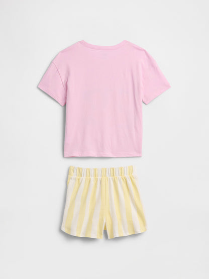 Açık Pembe Two-piece Outfit Set