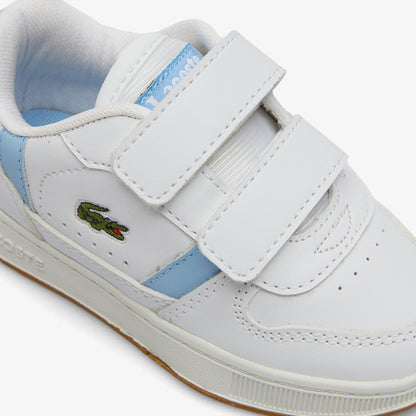 Lacoste T-clip Bebek Beyaz/mavi Spor Ayakkabı