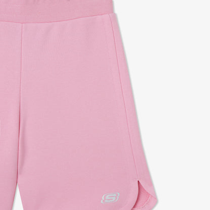 Skechers Lw Fleece Çocuk Pembe Şort