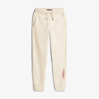 Tommy Hilfiger Monotype Print Graphic Çocuk Bej Eşofman Altı